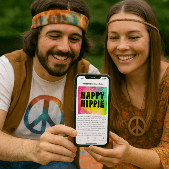 Happy Hippies Date Night: Tie-Dye, Love Games, and Good Vibes