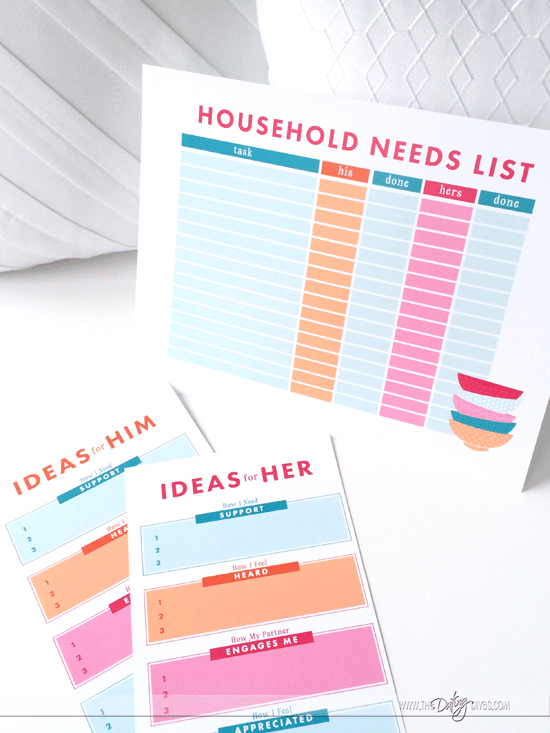 These printables will ensure that sex truly does start in the morning! | The Dating Divas