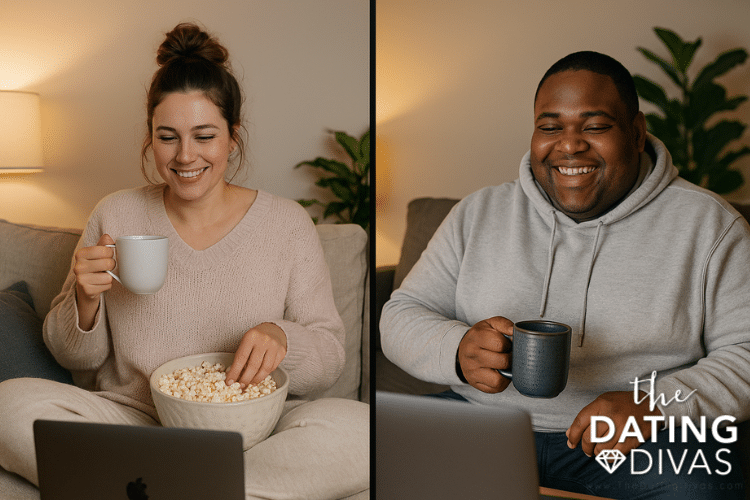 A noite da data deve ser uma prioridade quando você estiver em um relacionamento de longa distância! | As divas do namoro