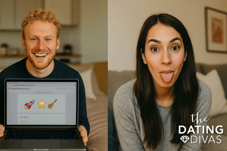 Este jogo de decodificador emoji é ótimo para casais de longa distância! | As divas do namoro
