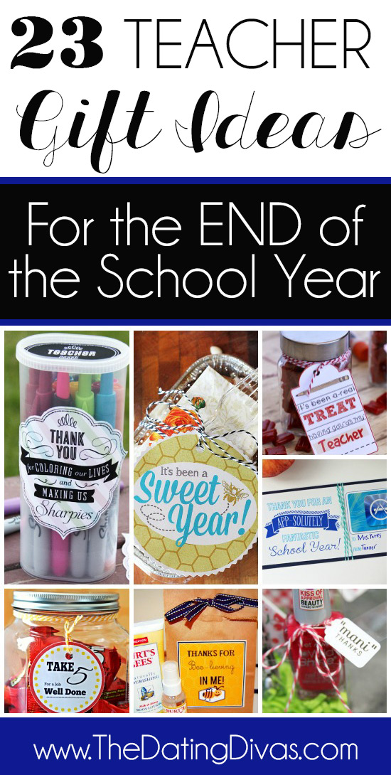 23 End of the Year Teacher Gift Ideas