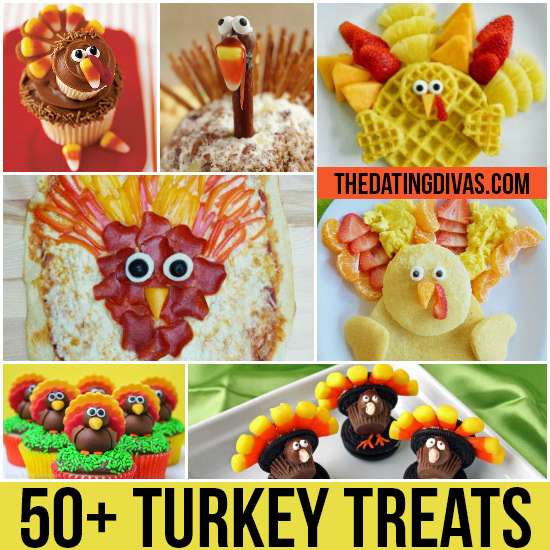 50+ Turkey Treats- Fun Thanksgiving Food Ideas