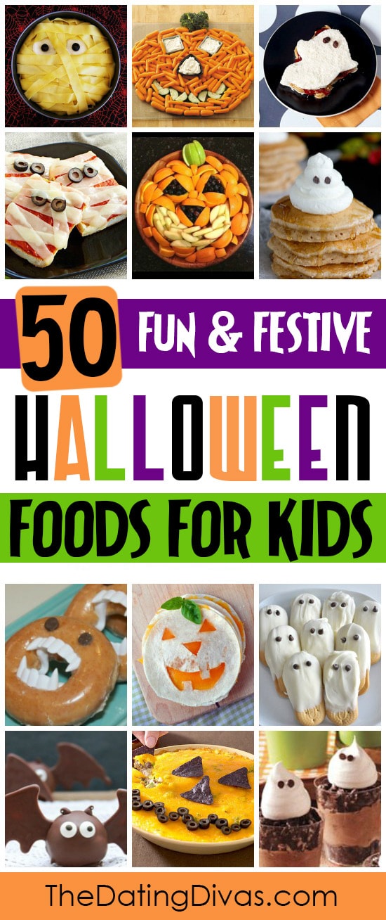 50 FUN Halloween Foods - Halloween Themed Food for Every Meal