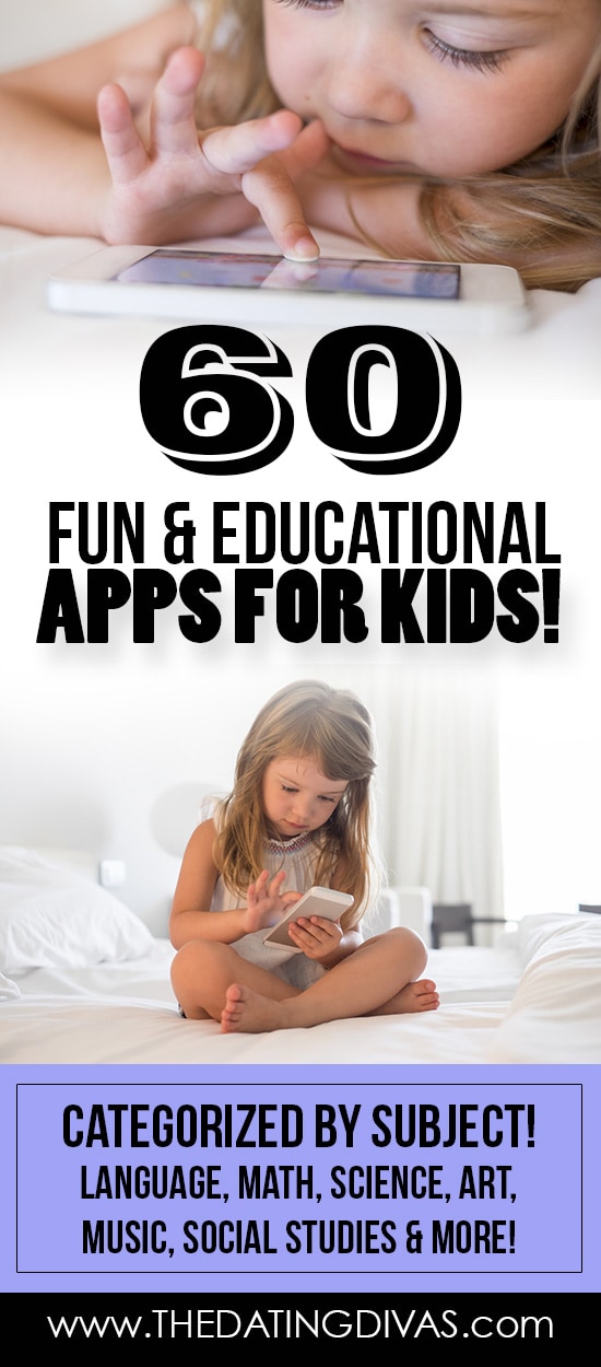 60 Fun and Educational Apps for Kids