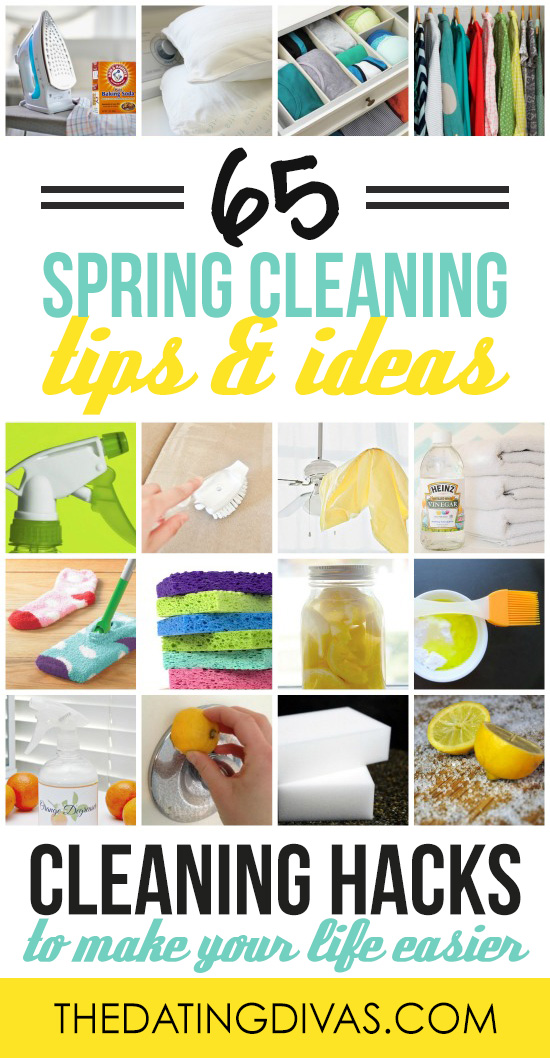 65 Spring Cleaning Tips and Ideas
