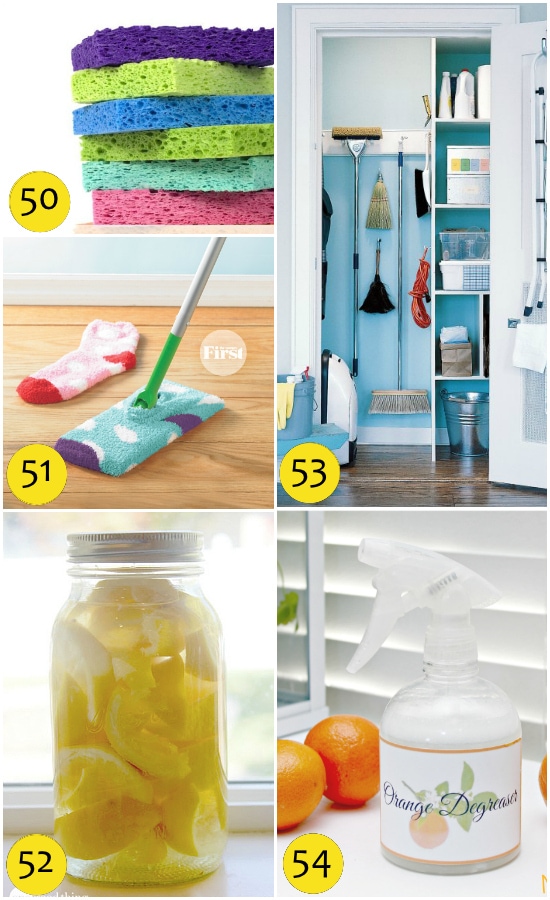 Spring Cleaning Tips Using Homemade Cleaners