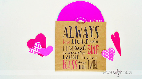 Make a mixed CD - super easy, personalized gift!