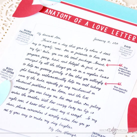 Anatomy of a Great Love Letter