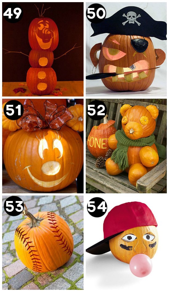 150 Pumpkin Decorating Ideas - Fun Pumpkin Designs for Halloween