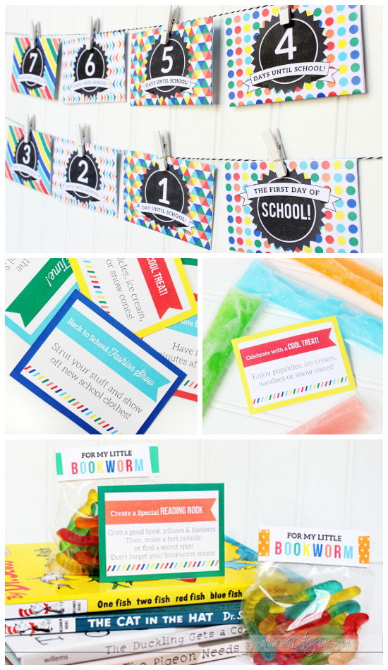 Back to School Ideas Countdown