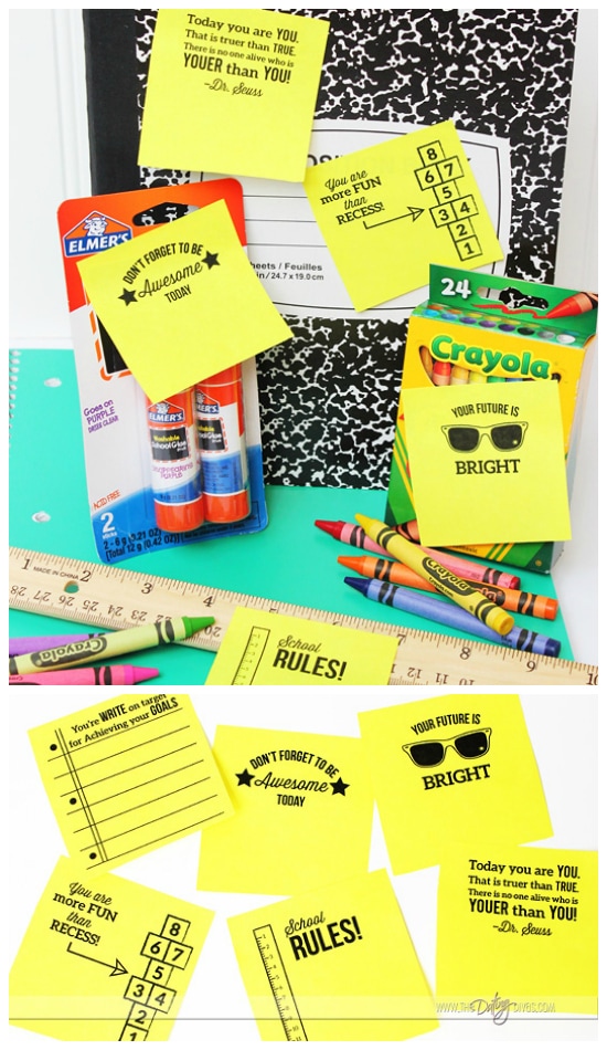 Back to School Ideas Notes