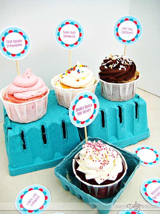 Back to School Party Dessert Printables