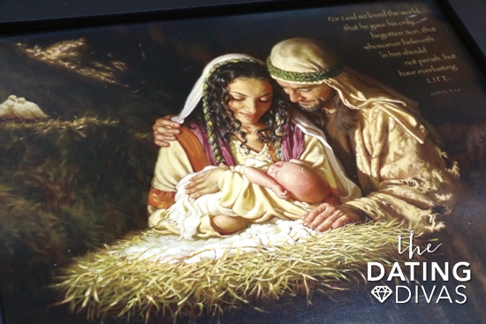 Beautiful Nativity Wall Print