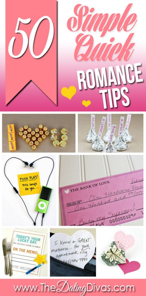 50 Simple  Quick Romance Tips   The Dating Divas - 16