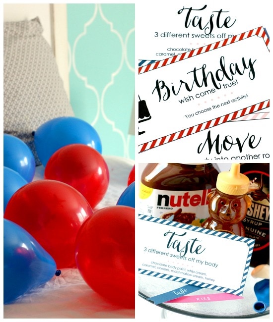 Bedroom Birthday Party