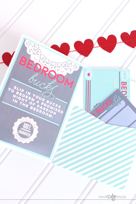 Bedroom Bucks Envelope