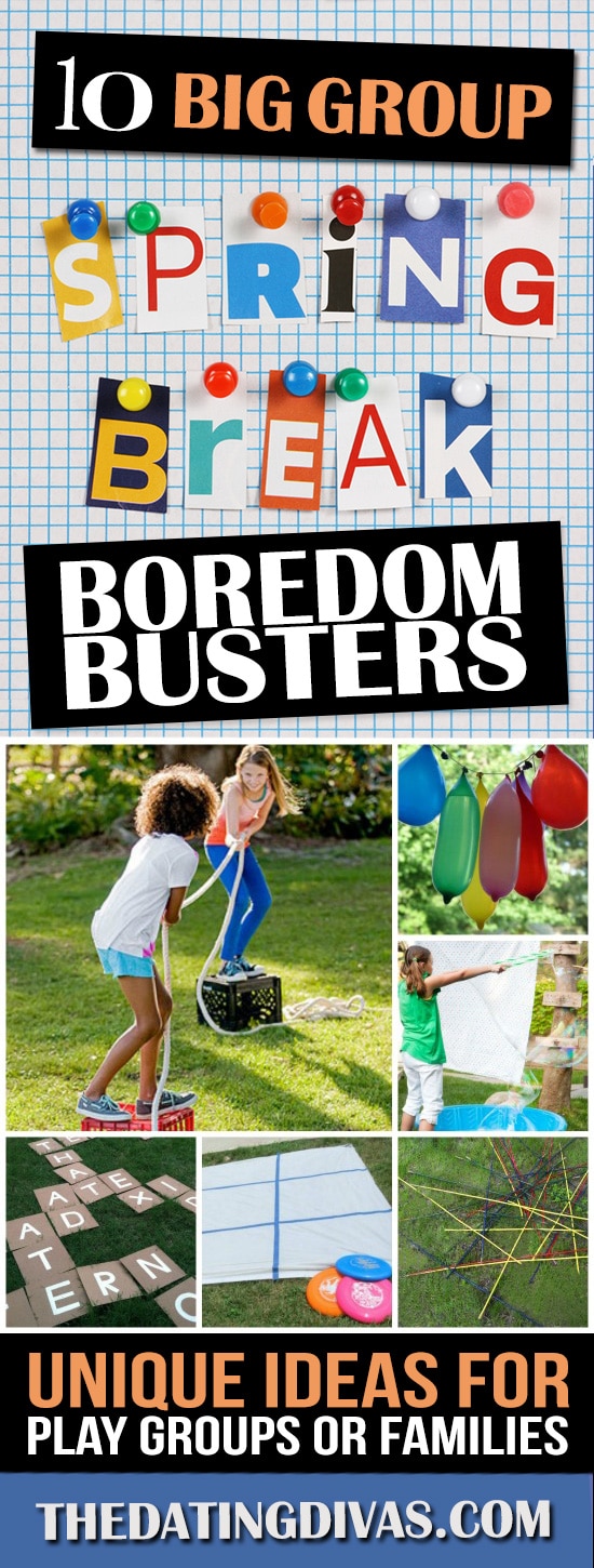 The ultimate list of spring break boredom busters to keep the kids busy this year from thedatingdivas.com