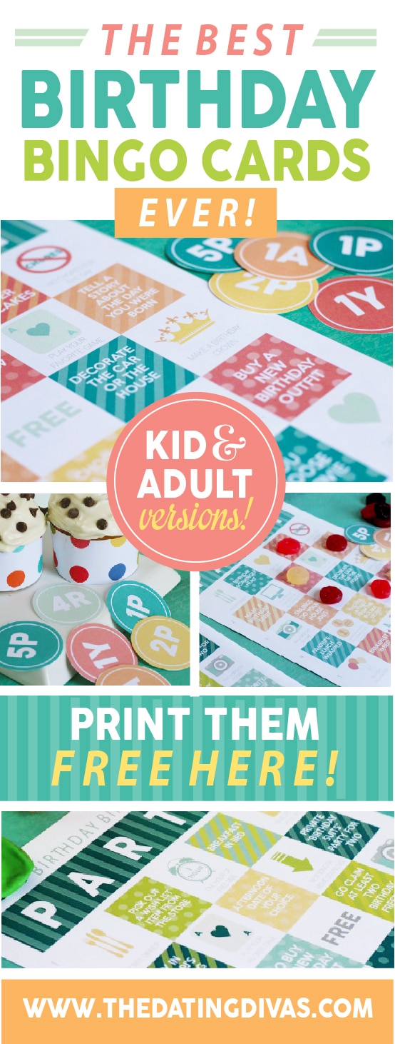 Birthday Bingo Printable