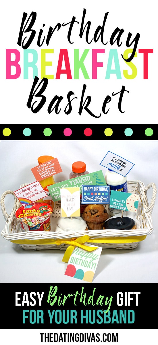 Fun Gift Basket Idea for the Hubby's Birthday