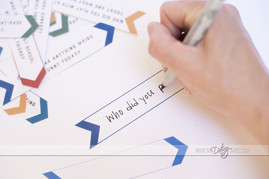 Printable After School Question Cards - 93