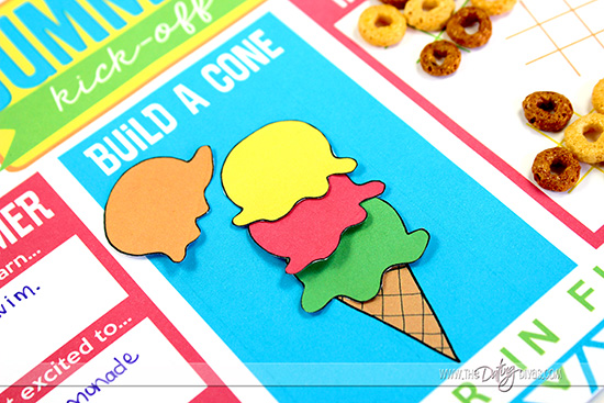 Build an Ice Cream Cone Printables