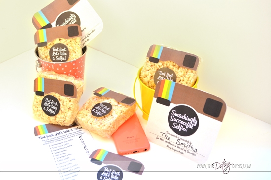 Selfie Treats and Certificates with Free Printables