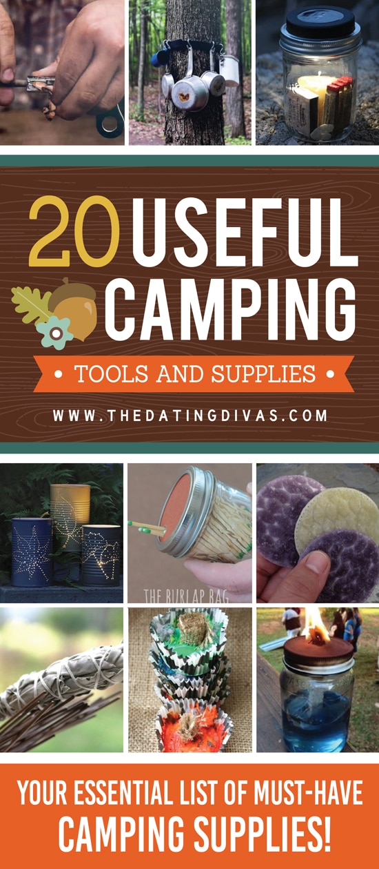 Great Ideas for Camping Tools and Supplies