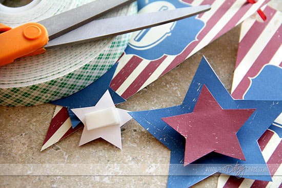 DIY 4th of July Banner - 8