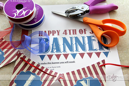 DIY 4th of July Banner - 53