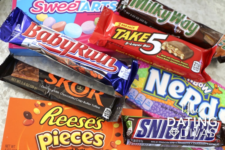 pile of Candy Bars for Candy poster