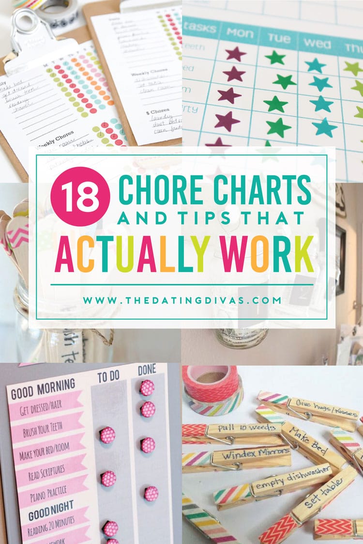 Chore charts that will work!