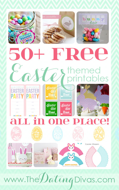 50 free easter printables 