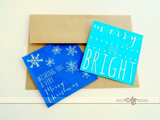 Christmas Cards with Envelope