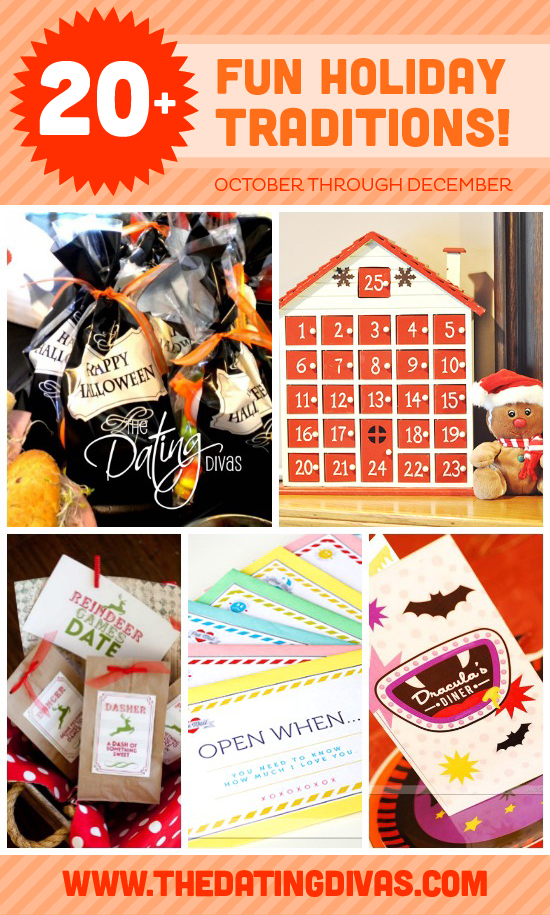 Christmas Thanksgiving Halloween Family Tradition Ideas