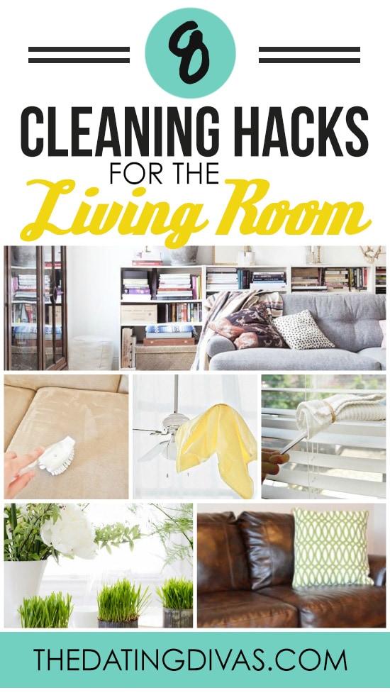 Cleaning Hacks for the Living Room