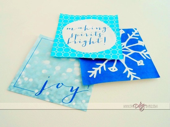 Close Up Christmas Cards