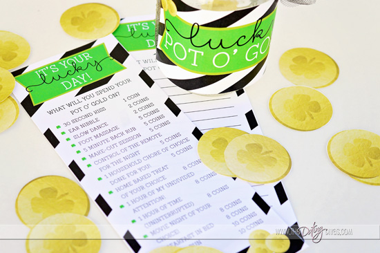 Free St. Patrick's Printables 