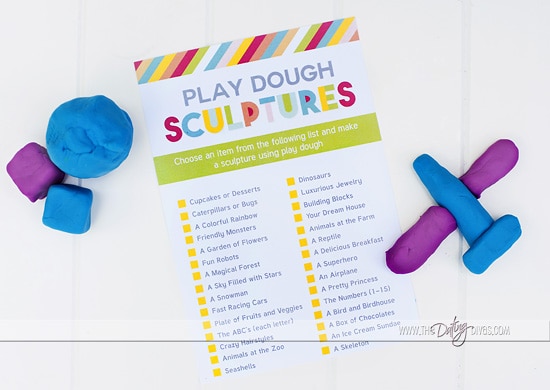 Creativity in a Box Kids Playdough Activities