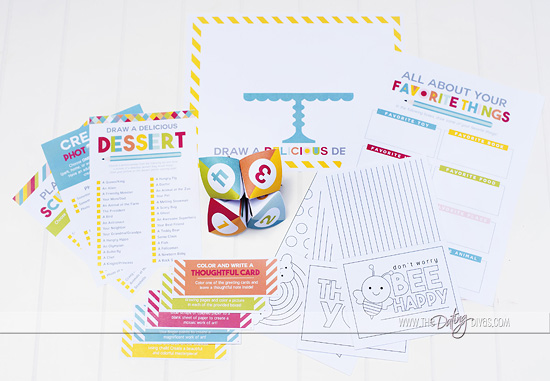 Creativity in a Box Activity Printables