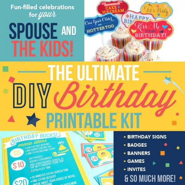 DIY Birthday Party Kit