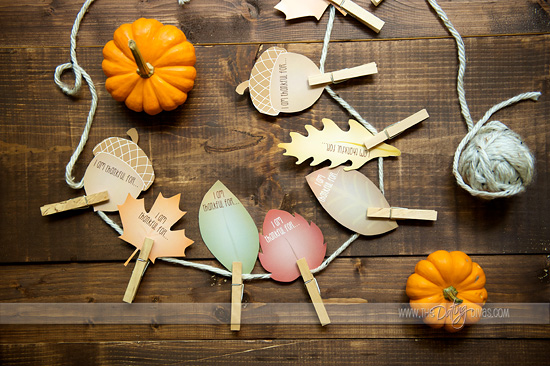 DIY Fall Garland