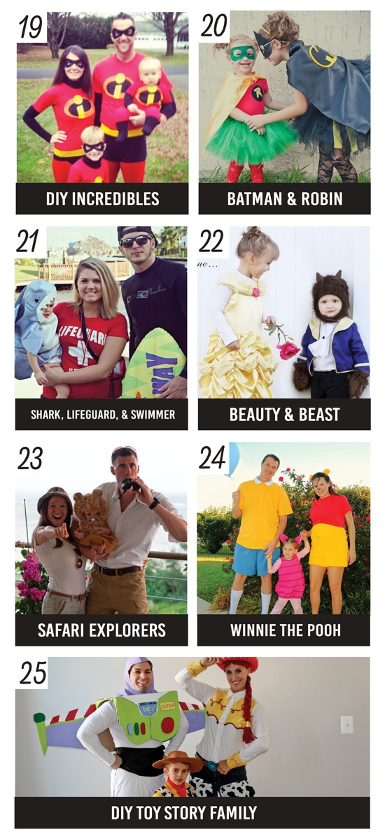 diy halloween costume ideas for families
