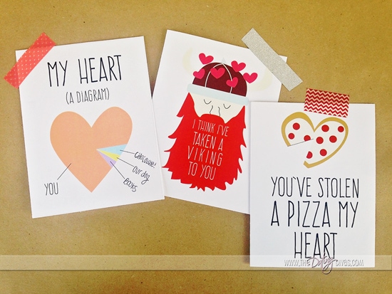 ADORABLE Valentine's Day cards FREE from thedatingdivas.com