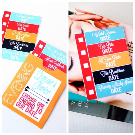 Date Night Ideas and Printables