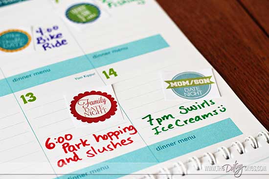free printable date night calendar stickers