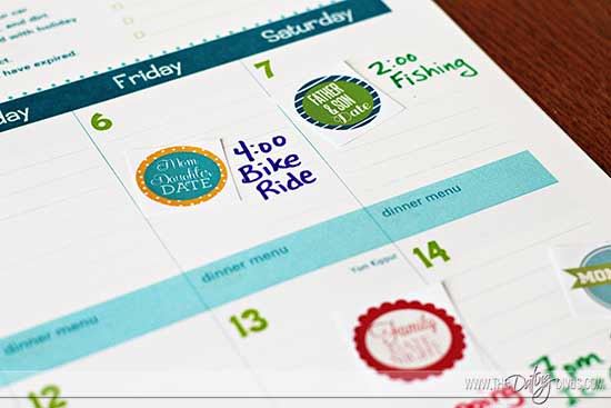 free printable date night calendar stickers