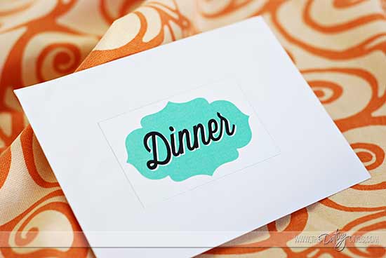 Date Night Swap Envelope