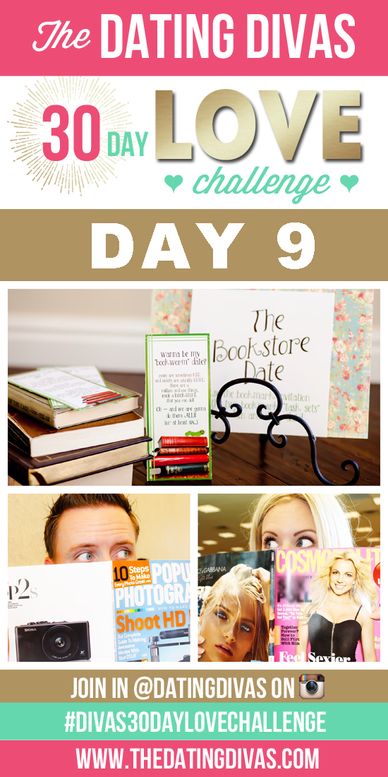 Divas 30 Day Love Challenge - Day 9 - Bookstore Date