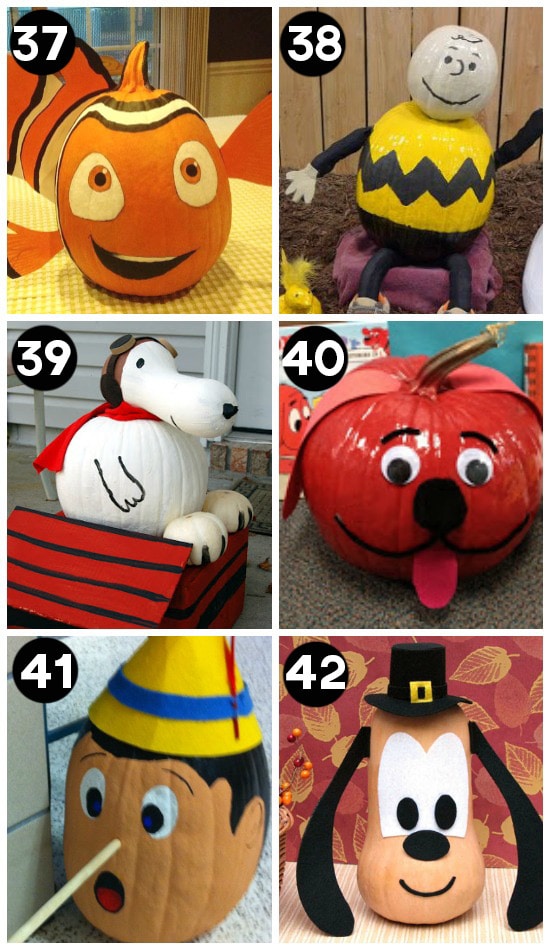 Character Pumpkin Carving Ideas