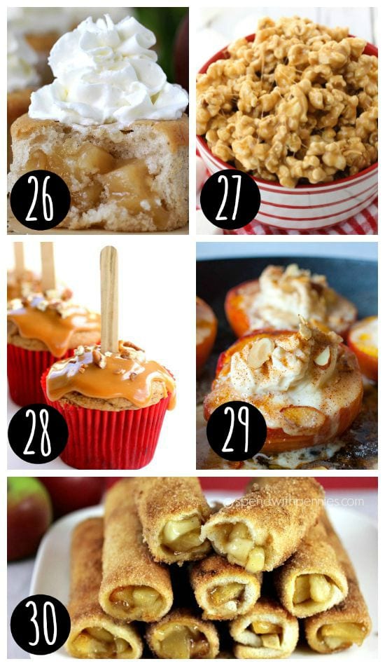 Yummy Fall Recipes with Favorite Fall Desserts